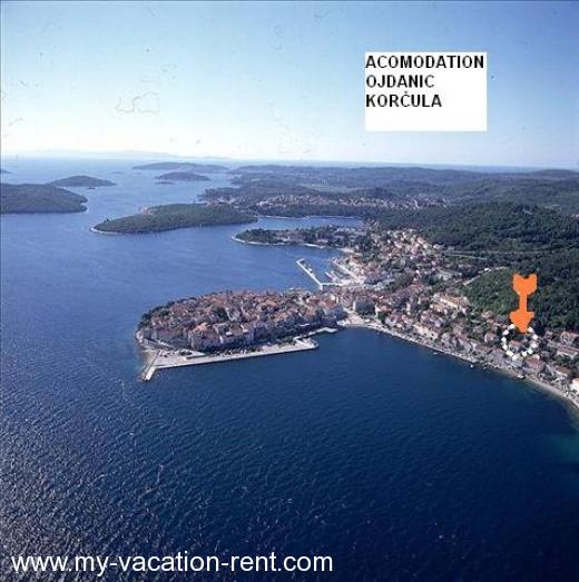 Apartma Korcula Otok Korcula Dalmacija Hrvaška #189