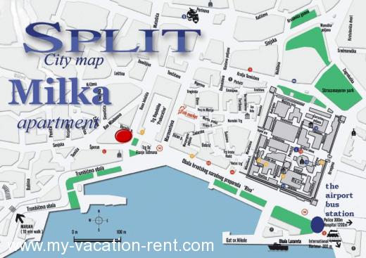 Apartmaji Bajakonti Palace Apartment Hrvaška - Dalmacija - Split - Split - apartma #1026 Slika 8