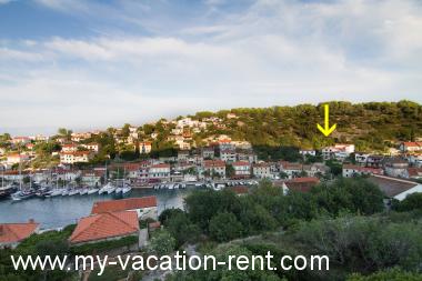Apartma Stomorska Otok Solta Dalmacija Hrvaška #1262