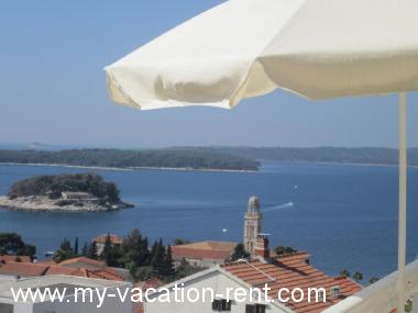 Apartma Hvar Otok Hvar Dalmacija Hrvaška #1403