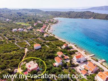 Apartma Racisce Otok Korcula Dalmacija Hrvaška #1510