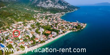 Apartmaji Goge - 90 m from the beach: Hrvaška - Dalmacija - Makarska - Gradac - apartma #1555 Slika 3