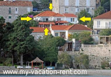 Apartma Korcula Otok Korcula Dalmacija Hrvaška #2164