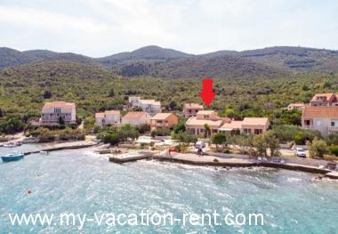 Apartma Racisce Otok Korcula Dalmacija Hrvaška #2172