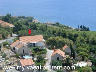 Apartma Zavala Otok Hvar Dalmacija Hrvaška #2181
