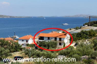 Apartma Sali Otok Dugi Otok Dalmacija Hrvaška #2589