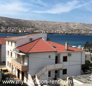 Apartma Pag Otok Pag Kvarner Hrvaška #2688