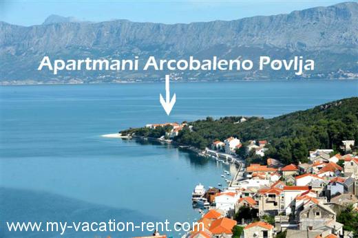 Apartma Povlja Otok Brac Dalmacija Hrvaška #5586