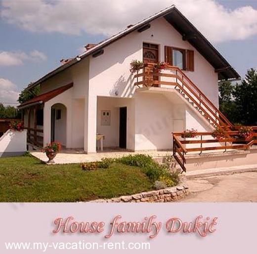 Apartmaji House Family Dukic Hrvaška - Osrednja Hrvaška - Lika - Plitvička jezera - apartma #971 Slika 1